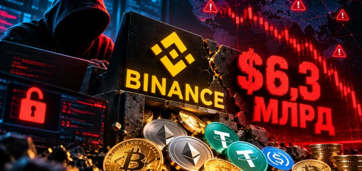 Binance зламали на $6,3 млрд